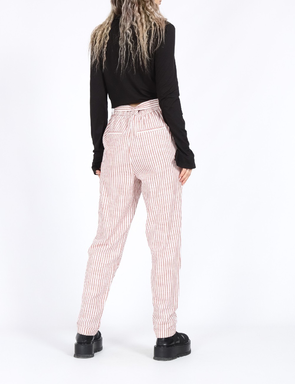 Pantaloni Vero Moda, alb/maro - 1 | YEO