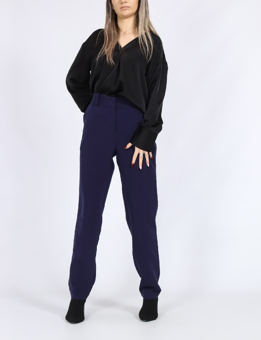 Pantaloni Vero Moda, albastru