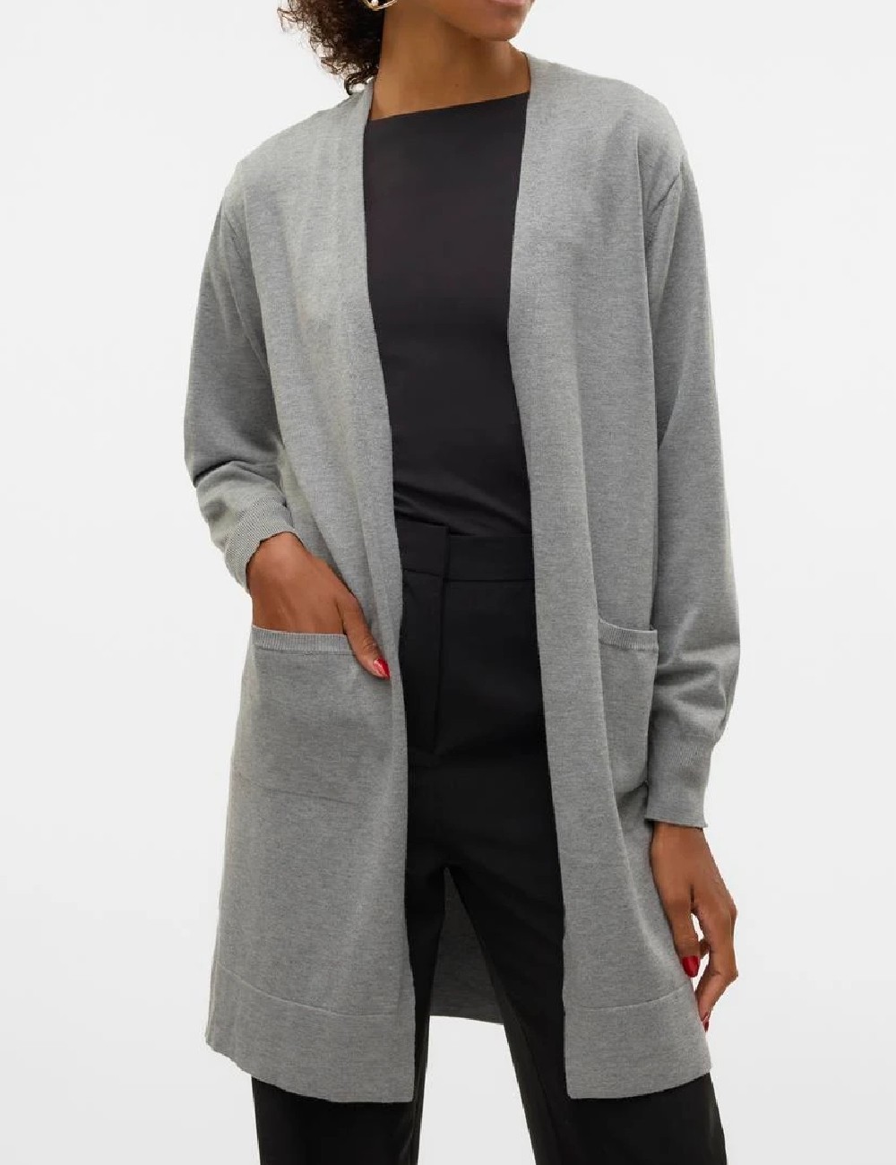 Cardigan Vero Moda, gri - 1 | YEO