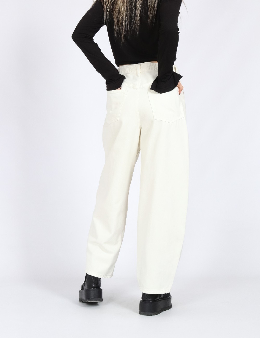 Blugi Vero Moda, ecru - 1 | YEO