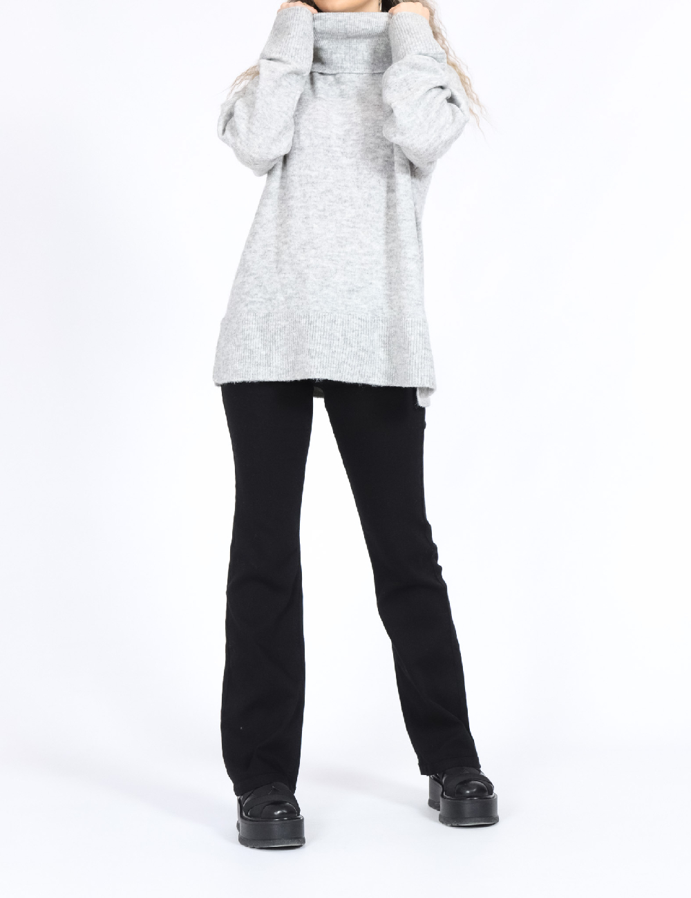 Pulover Vero Moda, gri