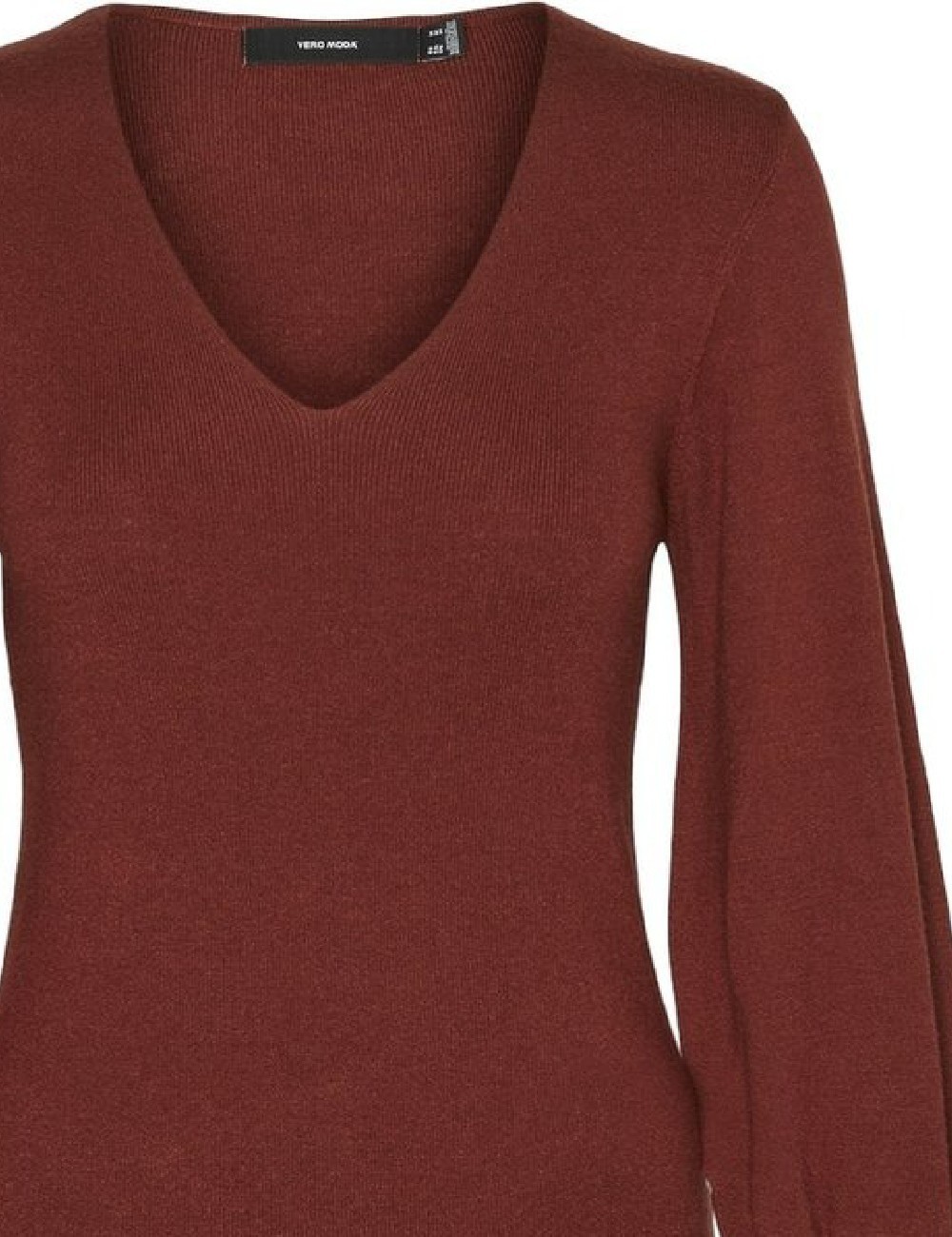 Rochie scurta Vero Moda, caramiziu - 1 | YEO