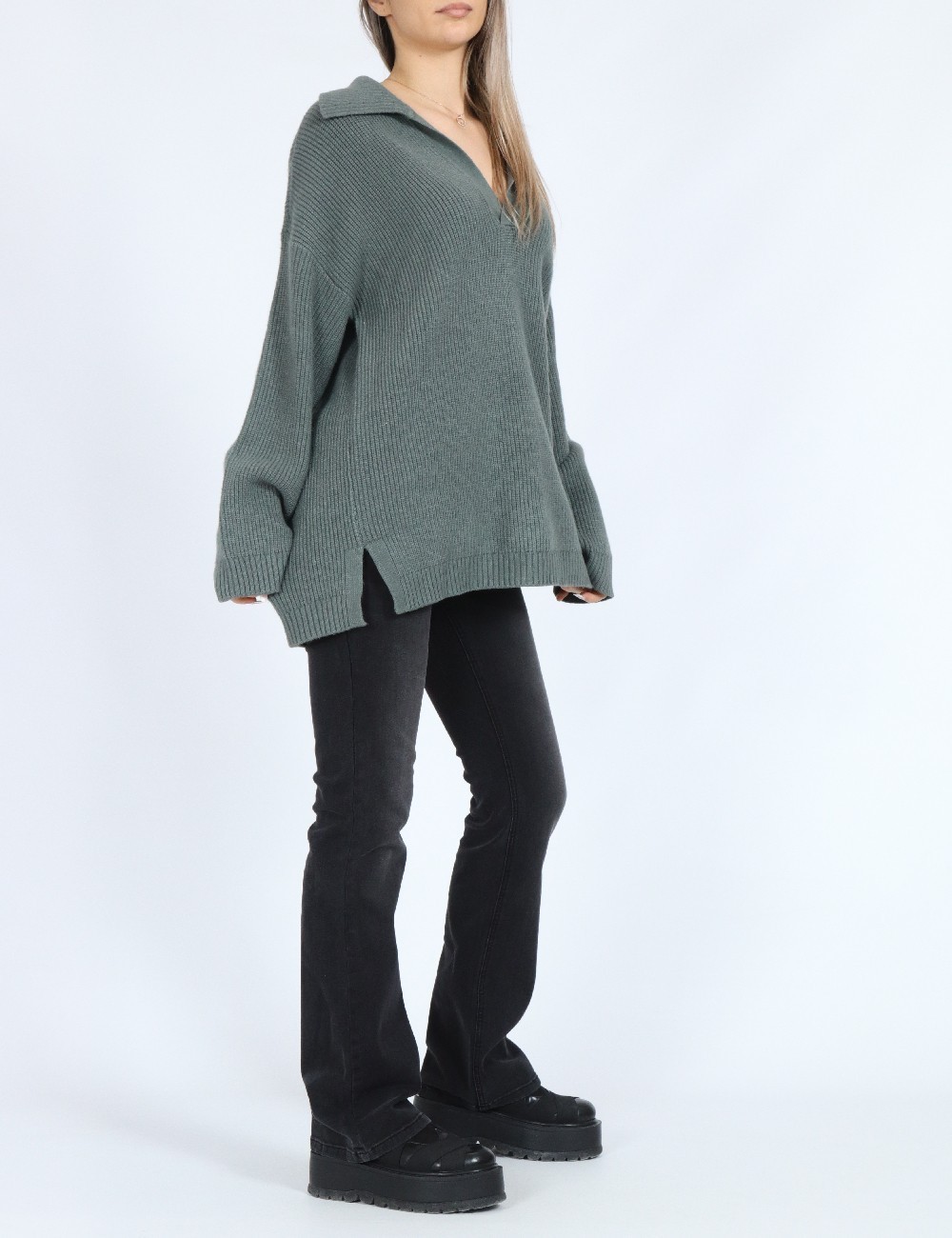 Pulover Vero Moda, verde - 1 | YEO