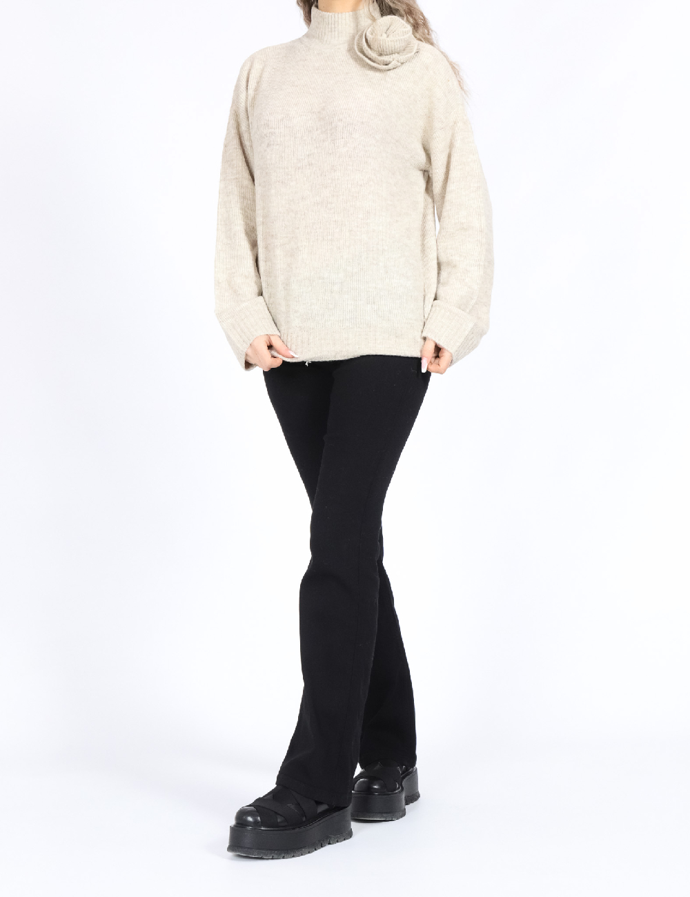 Pulover Vero Moda, crem
