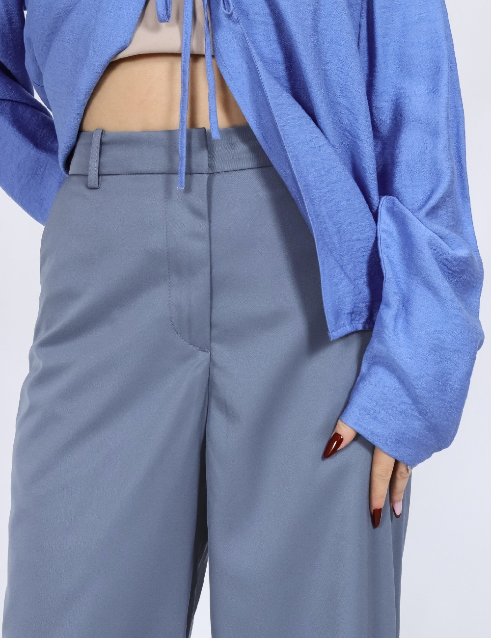 Pantaloni Vero Moda, albastru - 1 | YEO