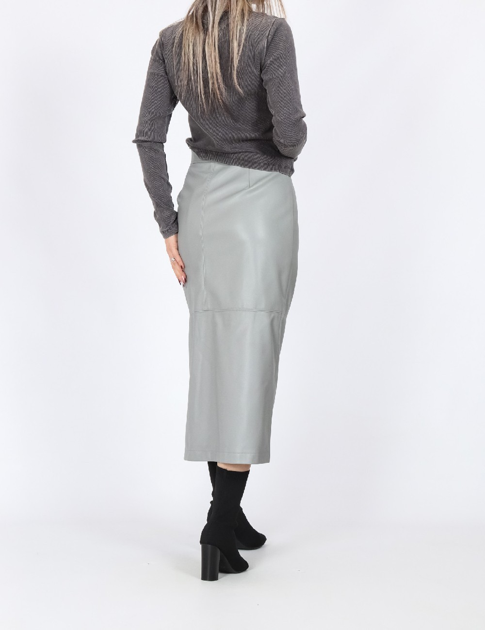 Fusta Vero Moda, gri - 1 | YEO