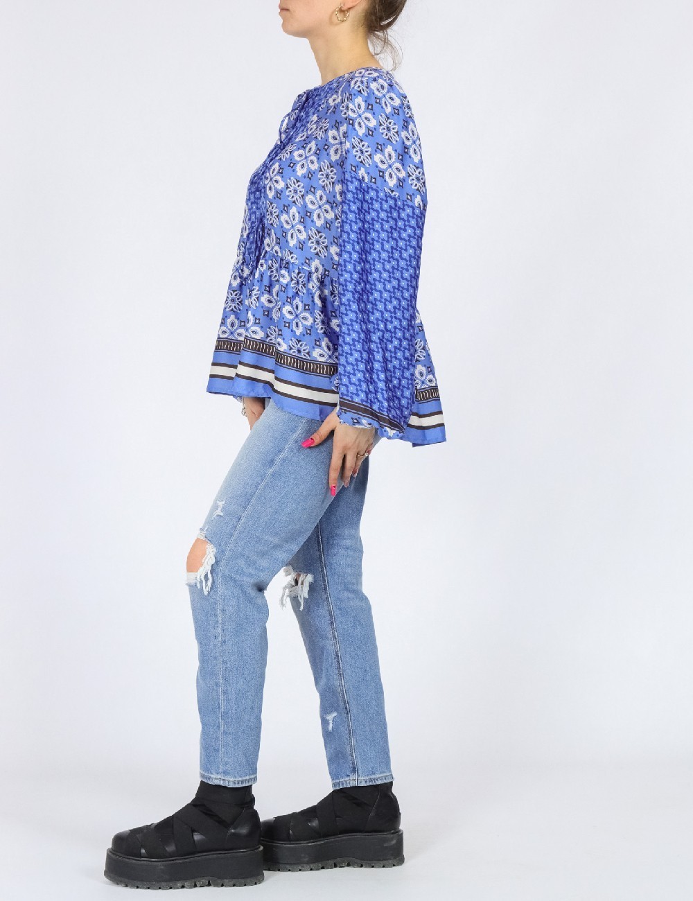 Bluza Vero Moda, albastru - 1 | YEO