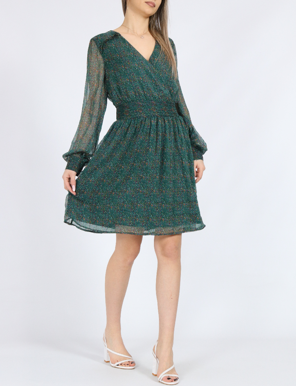 Rochie scurta Vero Moda, verde