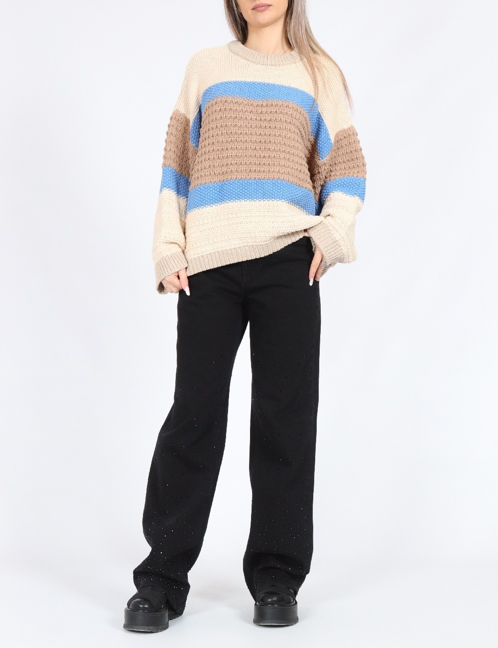 Pulover Vero Moda, crem - 1 | YEO