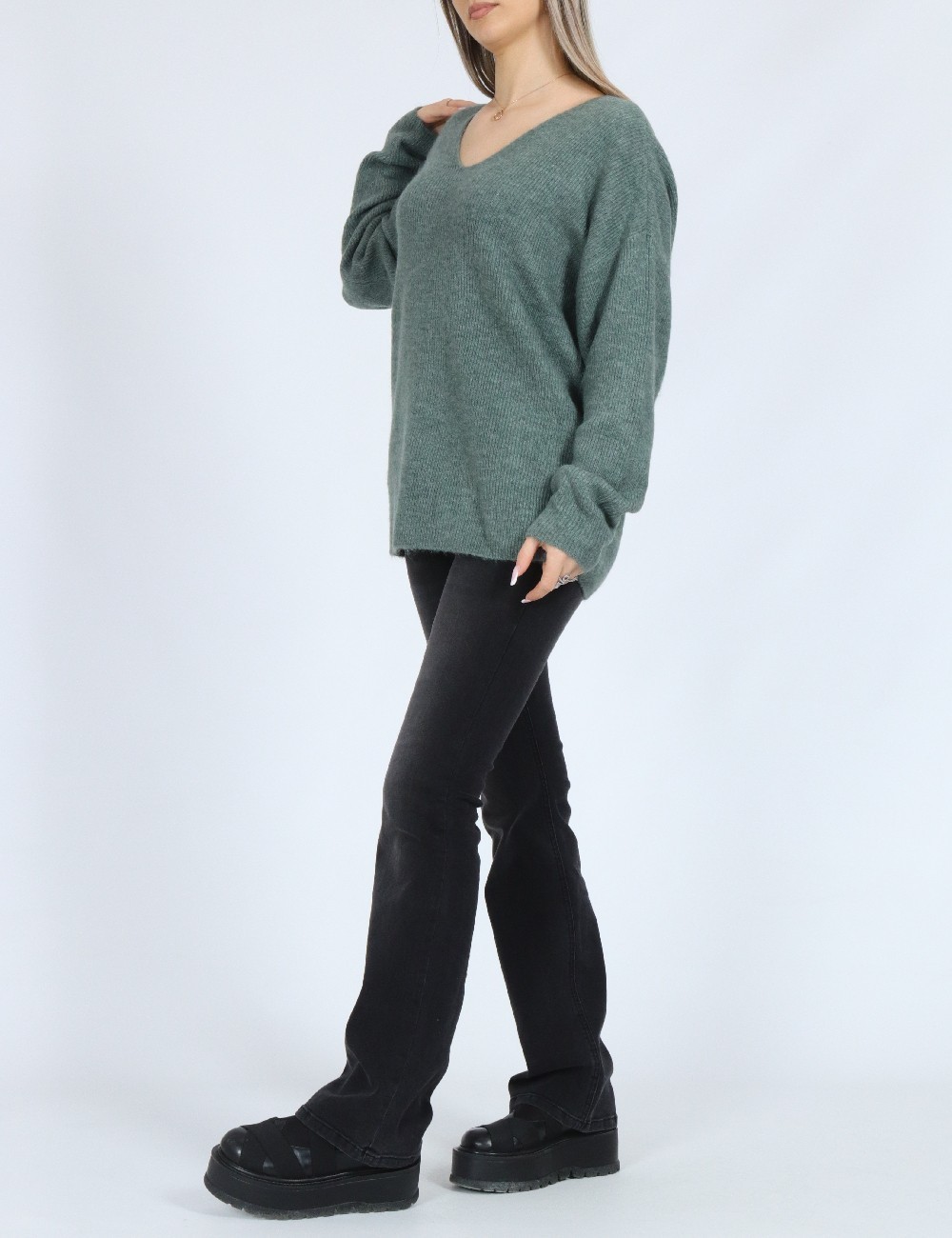 Pulover Vero Moda, verde - 1 | YEO