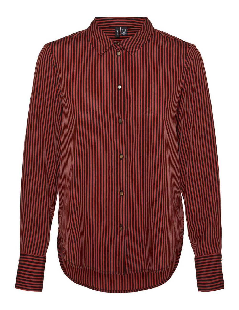 Camasa Vero Moda, caramiziu