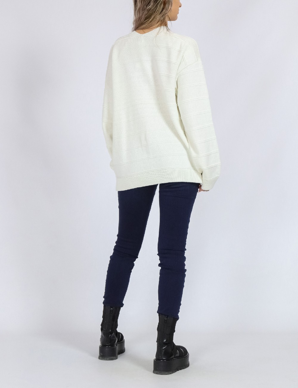 Cardigan Only, alb - 1 | YEO