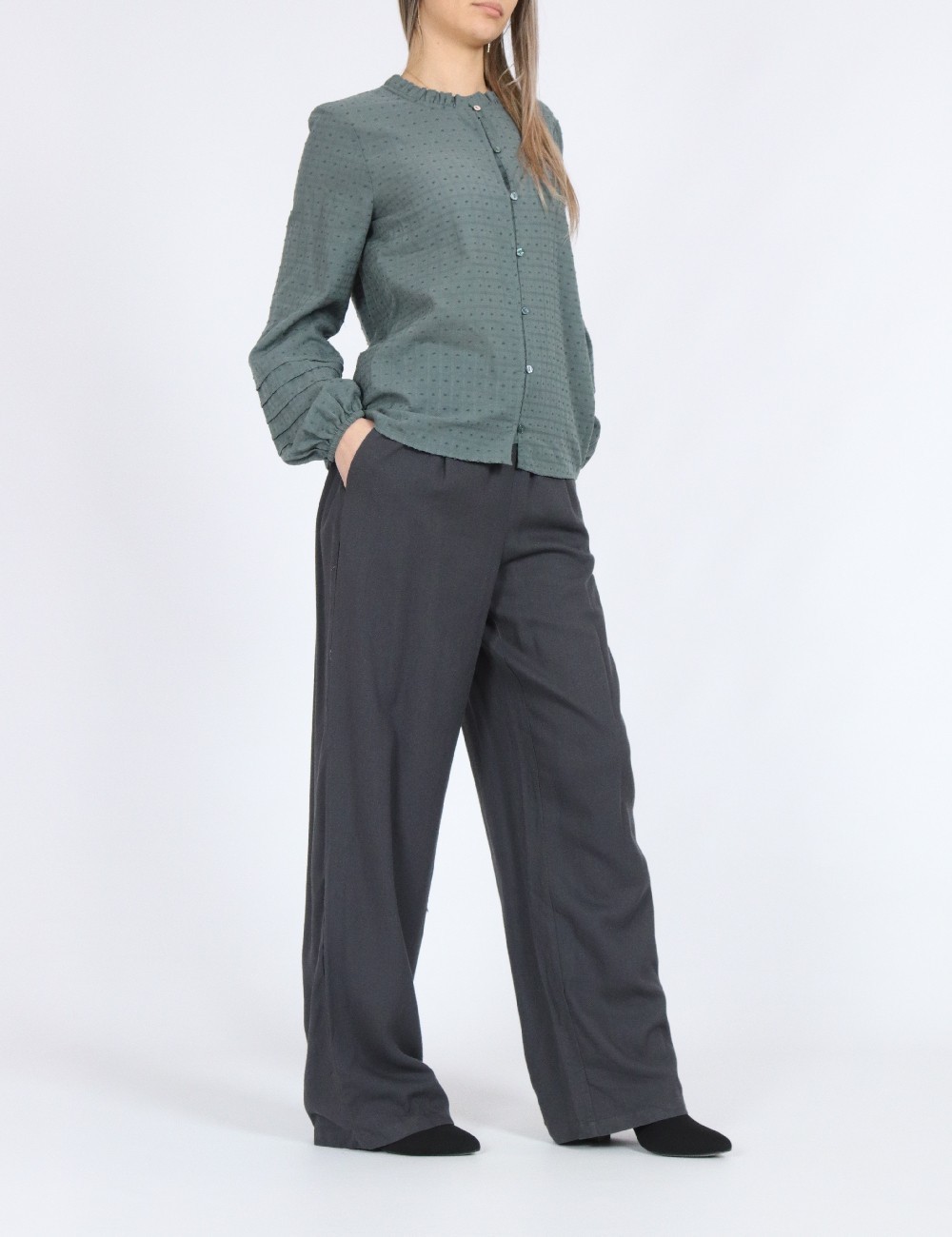 Camasa Vero Moda, verde - 1 | YEO