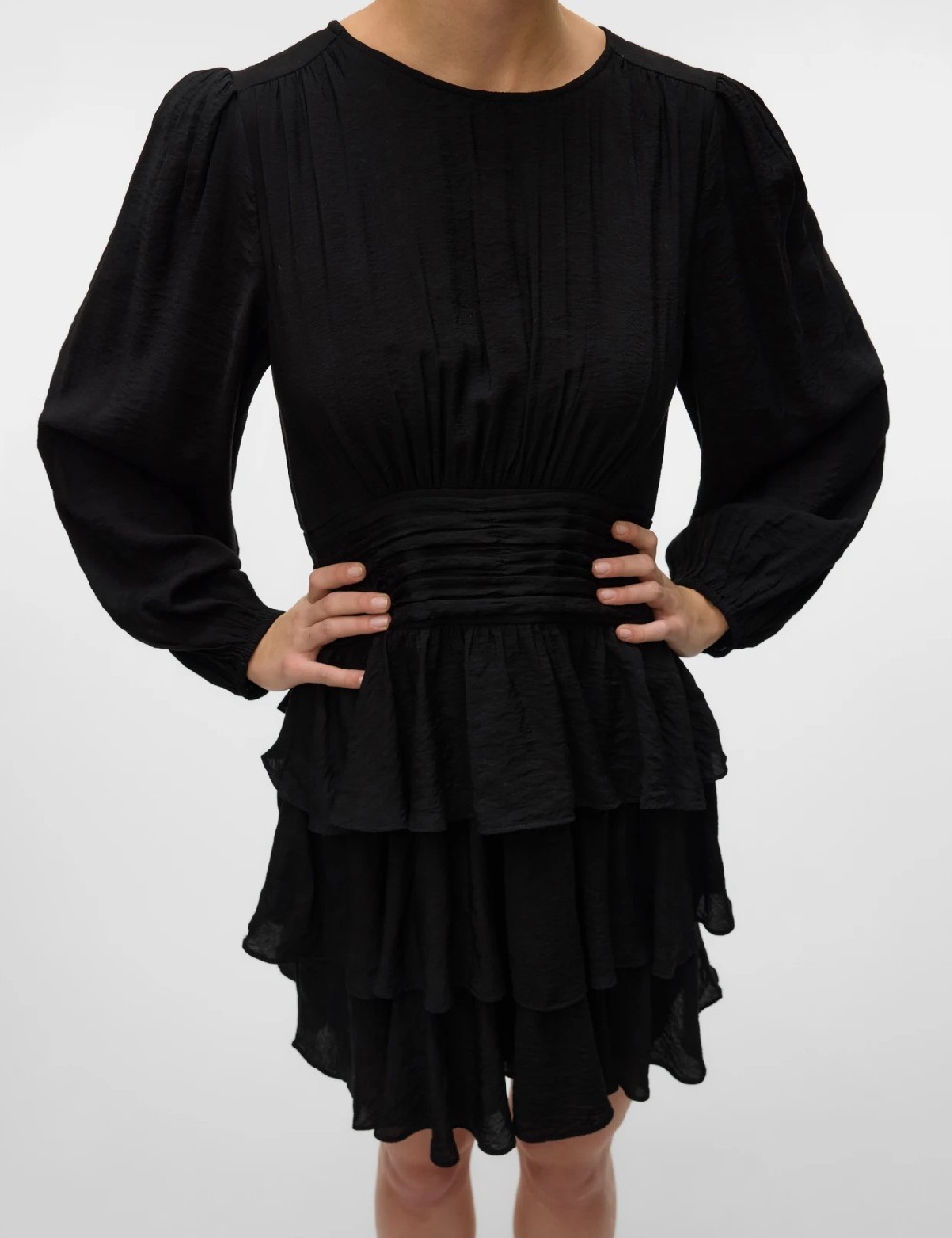 Rochie scurta Vero Moda, negru - 1 | YEO