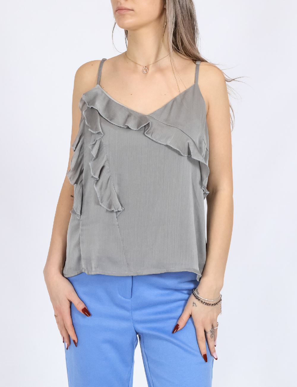 Top Vero Moda, gri