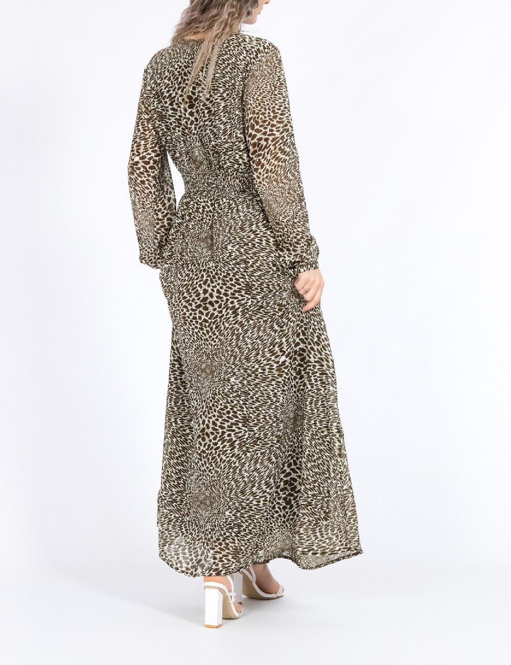 Rochie lunga Only, kaki - 1 | YEO