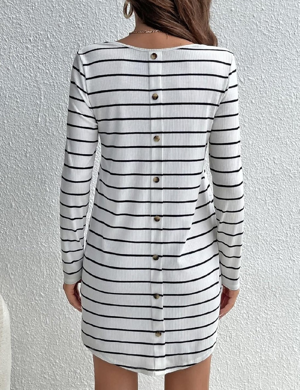 Rochie scurta SHEIN, alb - 1 | YEO