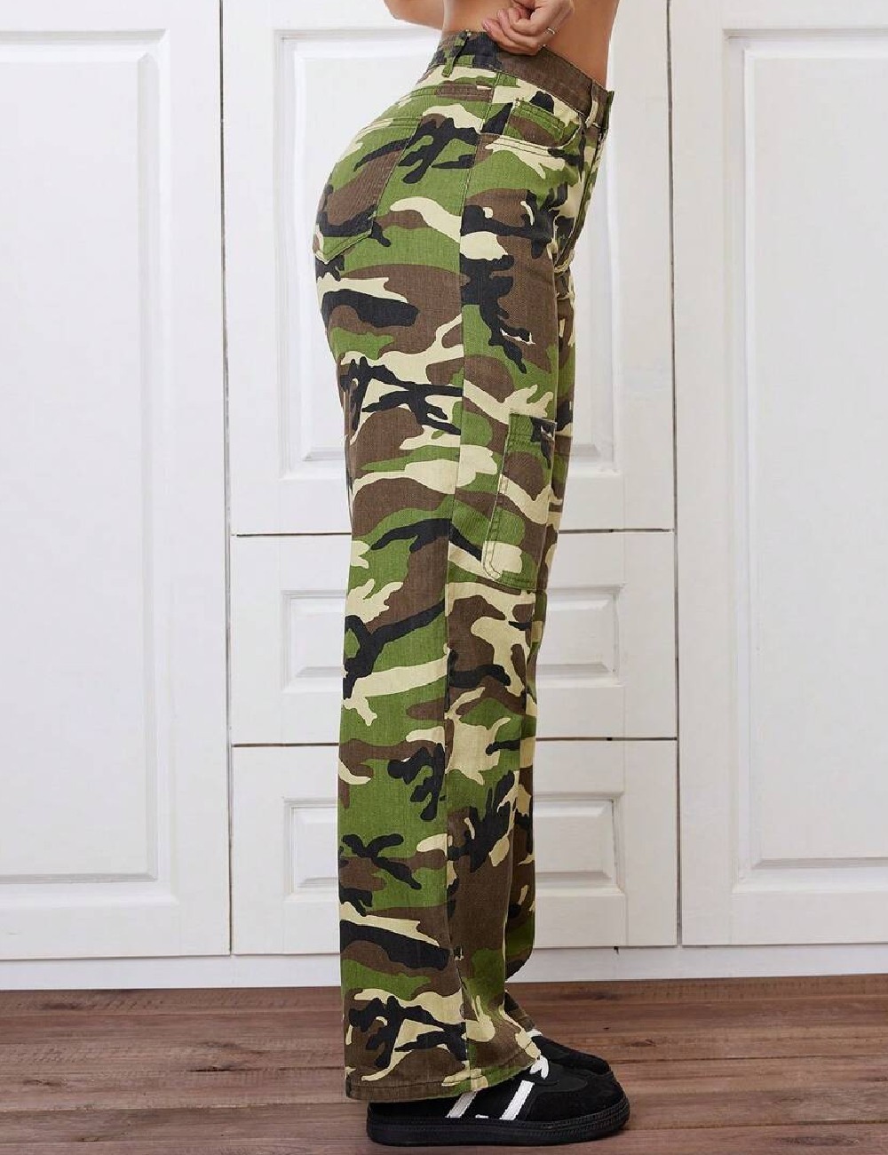 Pantaloni SHEIN, army - 1 | YEO
