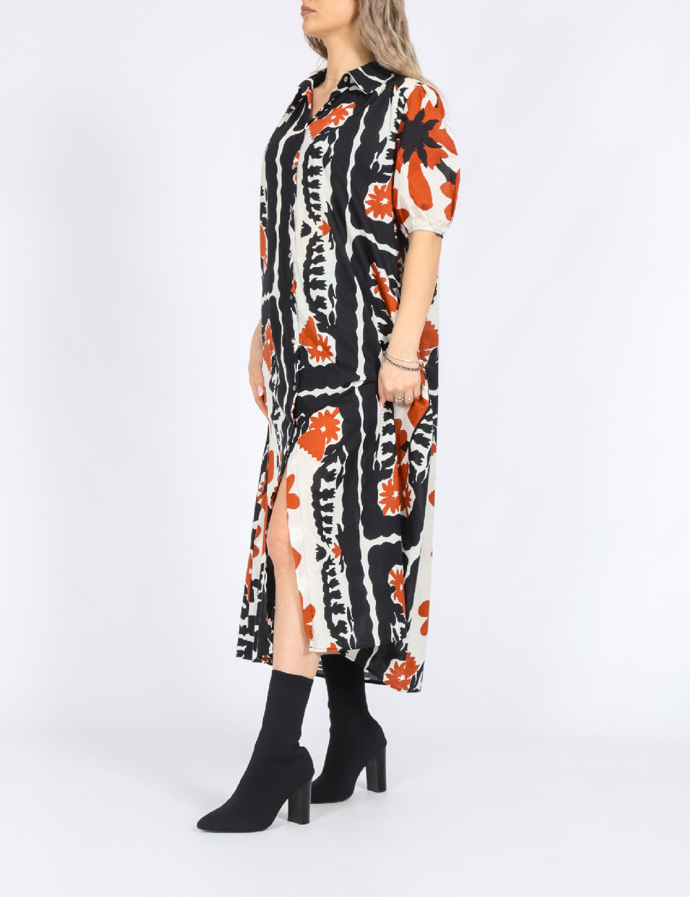 Rochie medie Motivi, mix culori