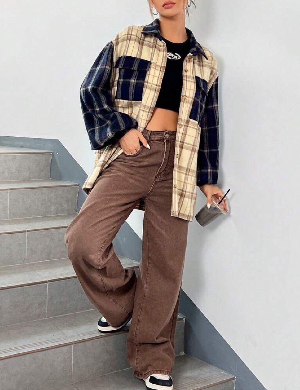 Jacheta SHEIN, mix culori - 1 | YEO