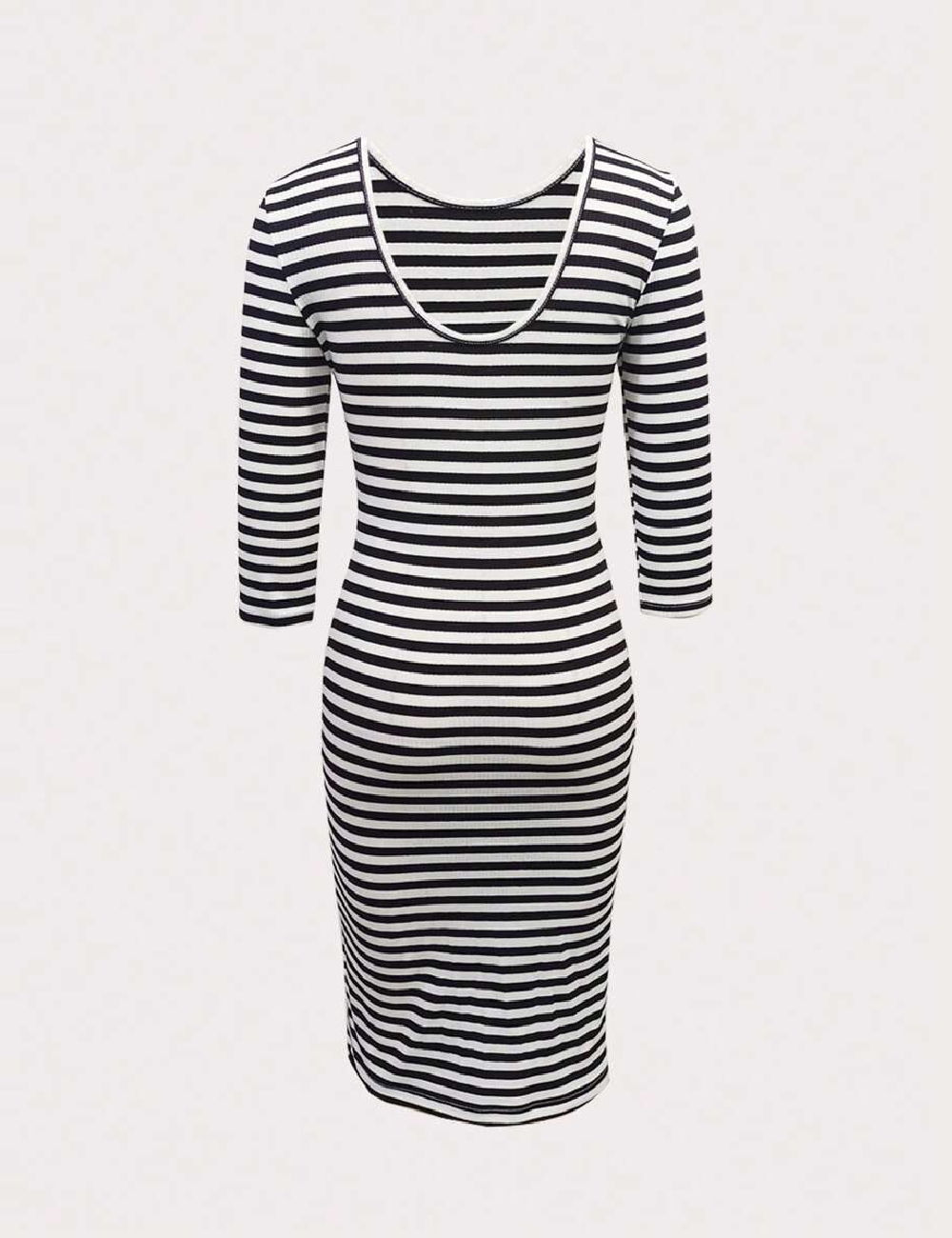 Rochie medie SHEIN, alb/negru - 1 | YEO