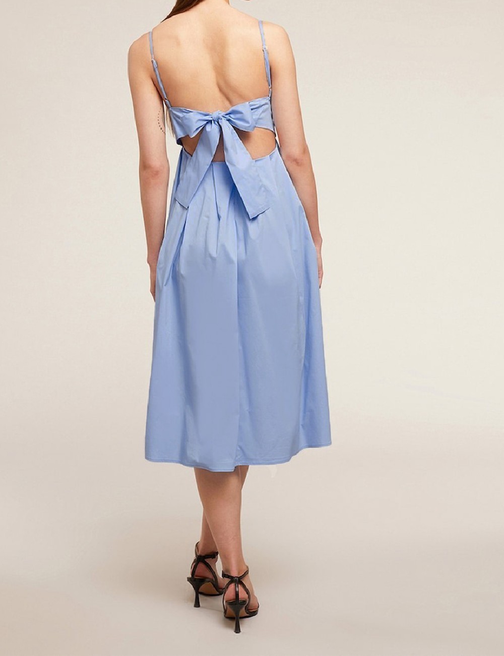 Rochie medie Motivi, albastru - 1 | YEO