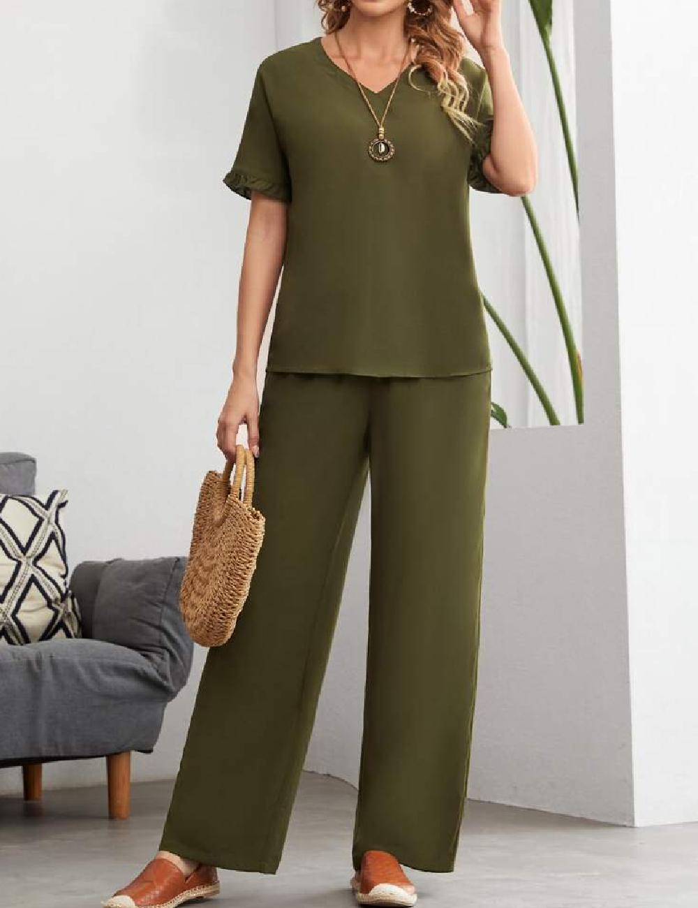 Compleu Emery Rose, verde