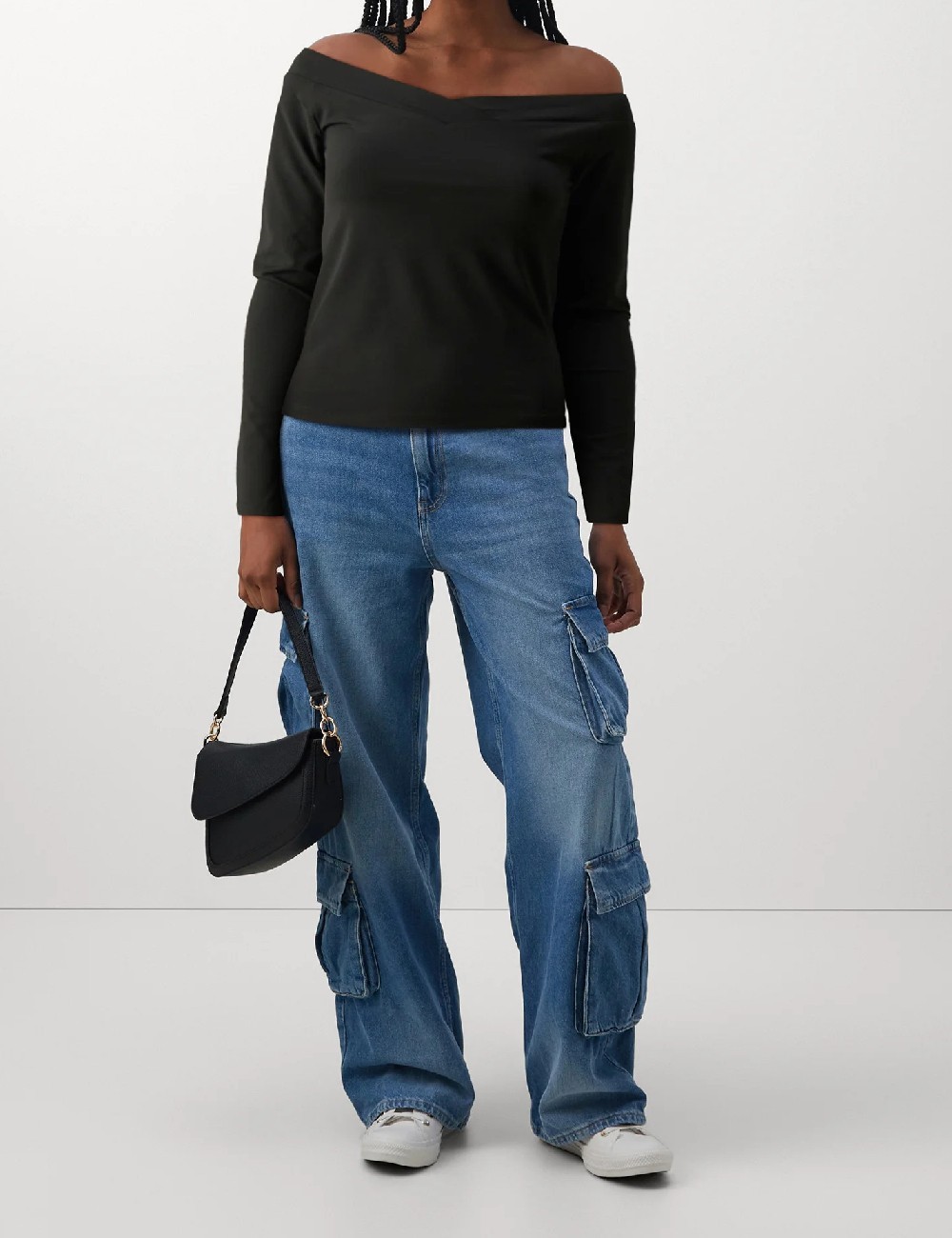 Bluza Pieces, negru - 1 | YEO