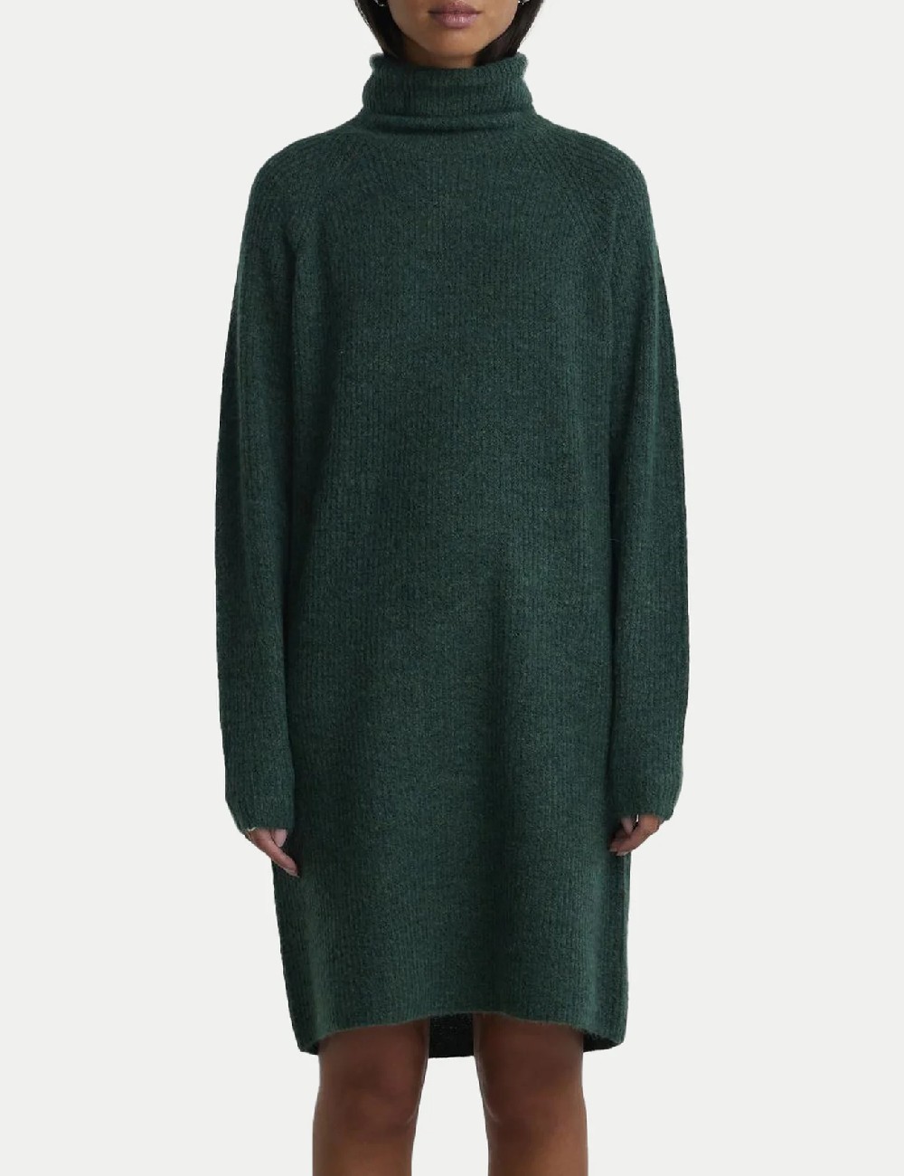 Rochie scurta Pieces, verde - 1 | YEO