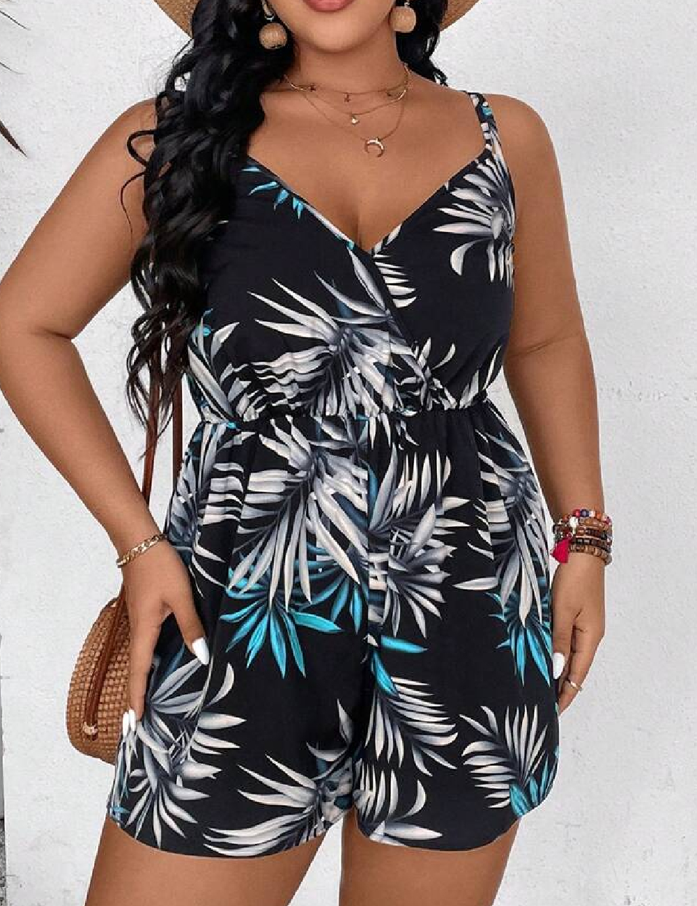 Salopeta SHEIN CURVE, negru