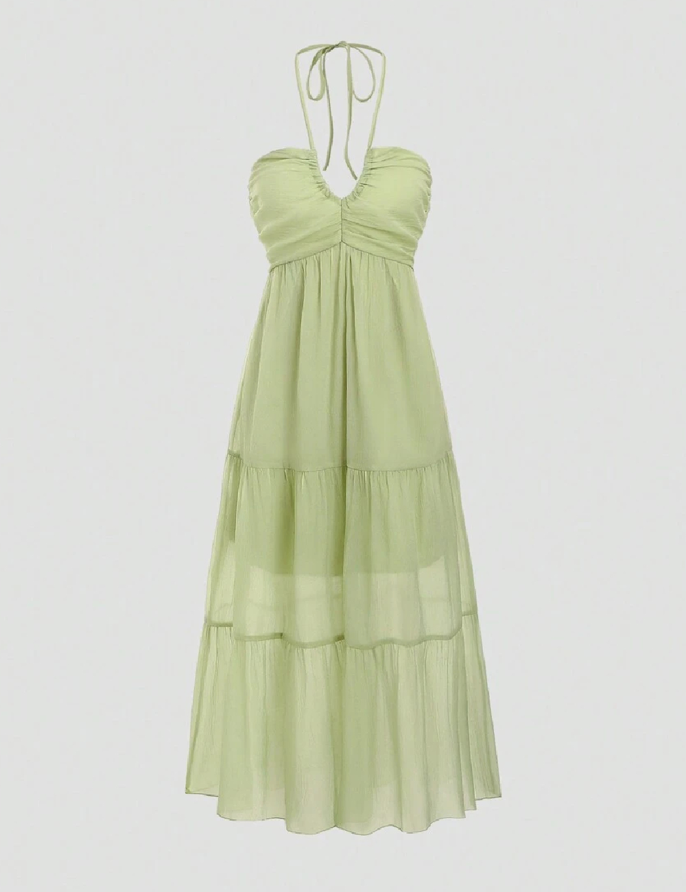 Rochie medie SHEIN, verde
