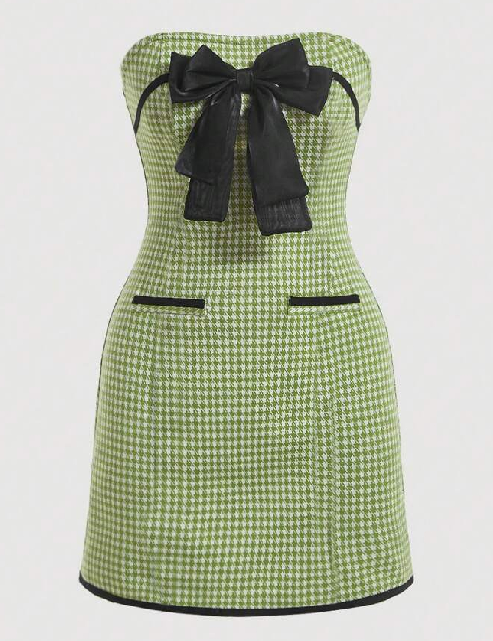 Rochie scurta SHEIN, verde