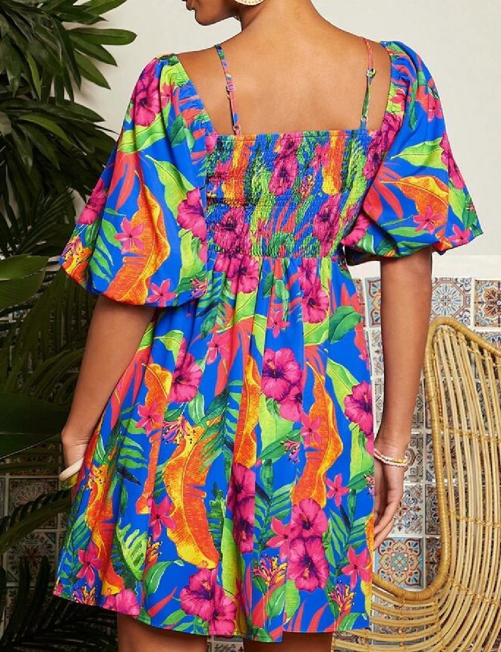 Rochie scurta SHEIN, mix culori - 1 | YEO