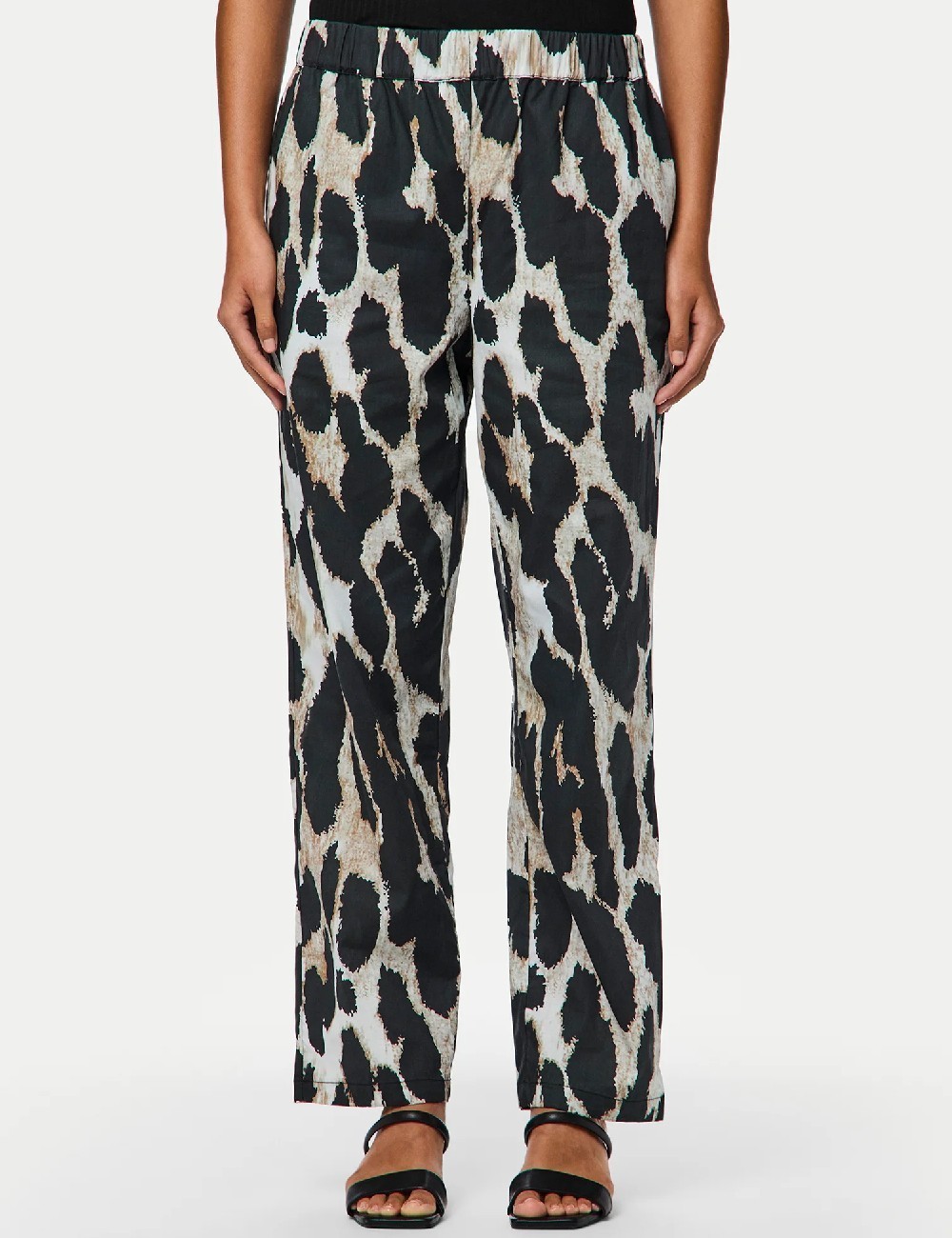 Pantaloni Pieces, negru - 1 | YEO