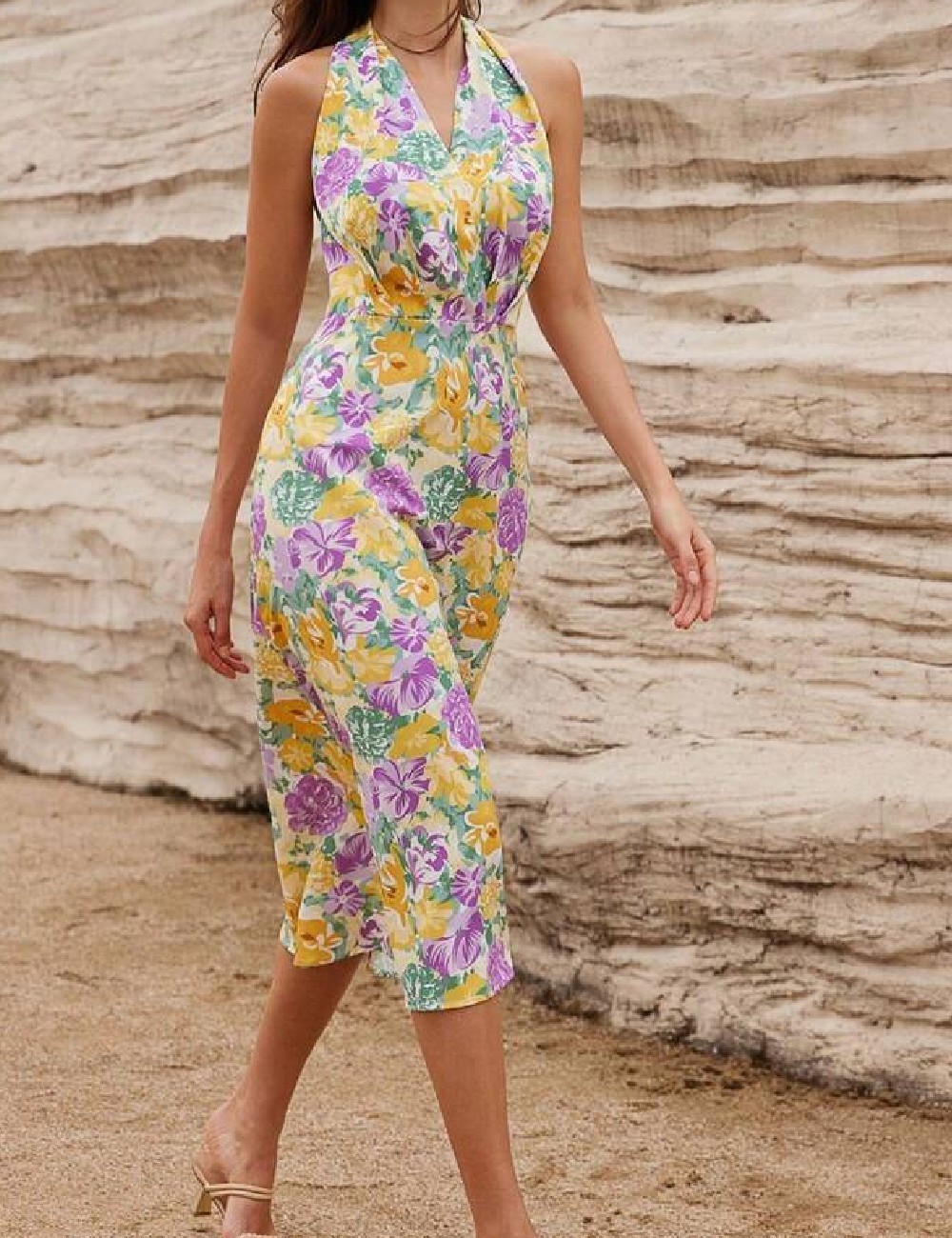 Rochie medie SHEIN, floral print - 1 | YEO