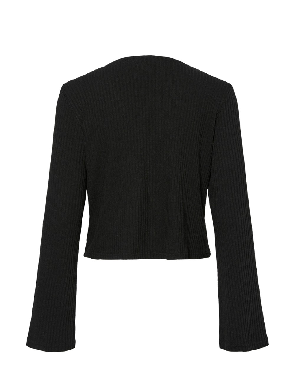 Cardigan Pieces, negru - 1 | YEO