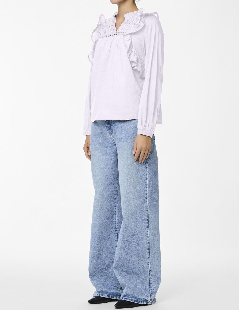 Camasa Pieces, alb - 1 | YEO