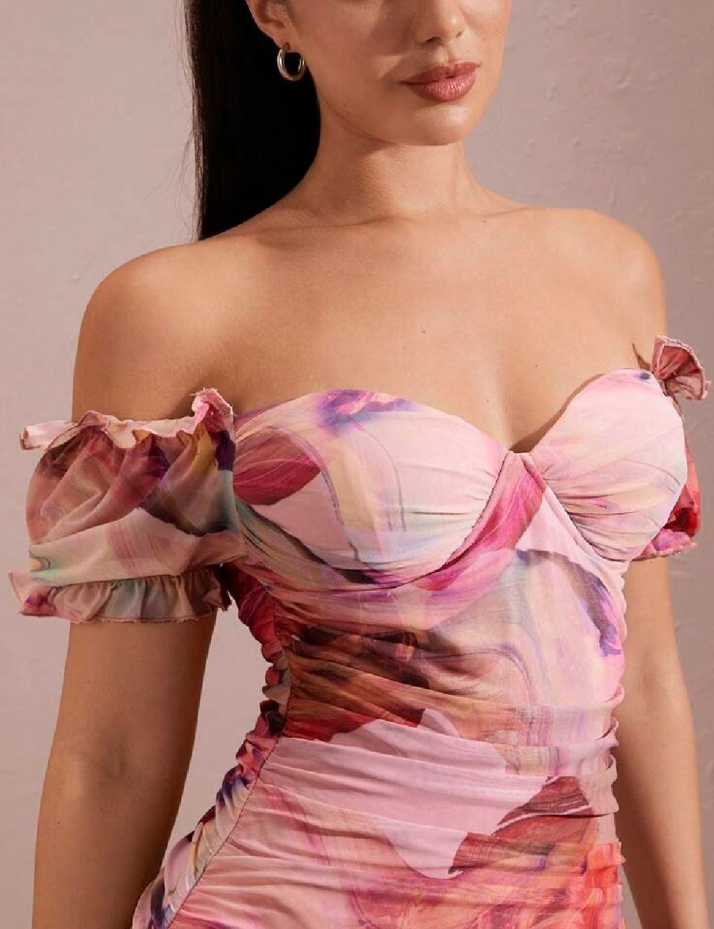Rochie scurta SHEIN, roz - 1 | YEO