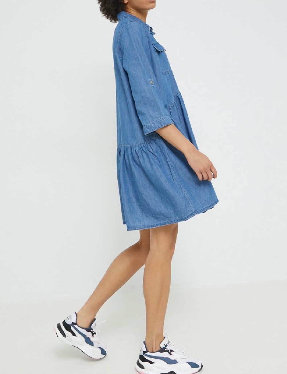 Rochie scurta Only, bleumarin - 1 | YEO