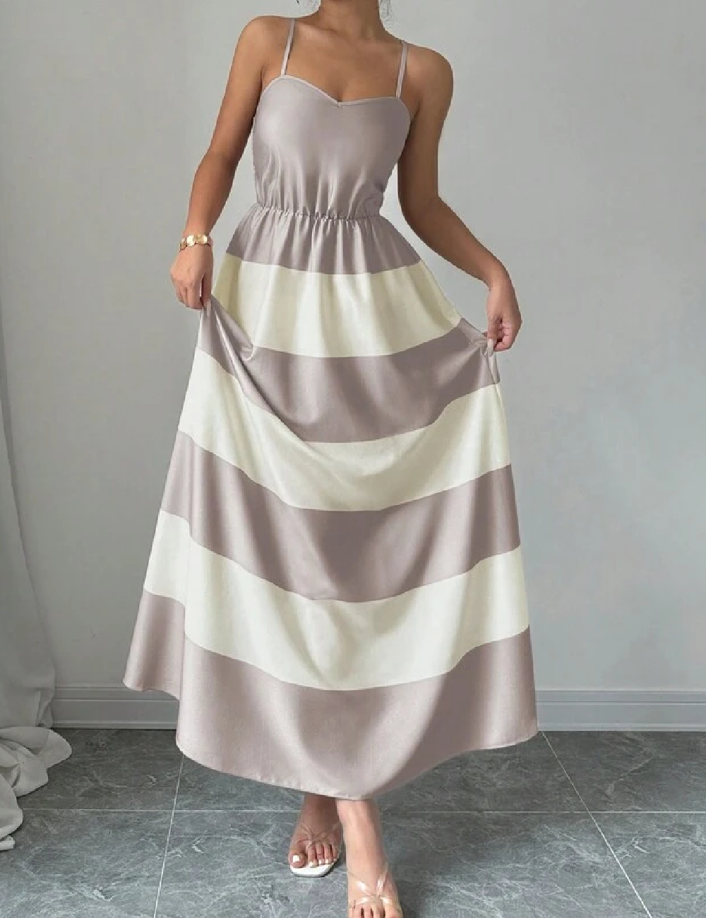 Rochie lunga SHEIN, mix culori