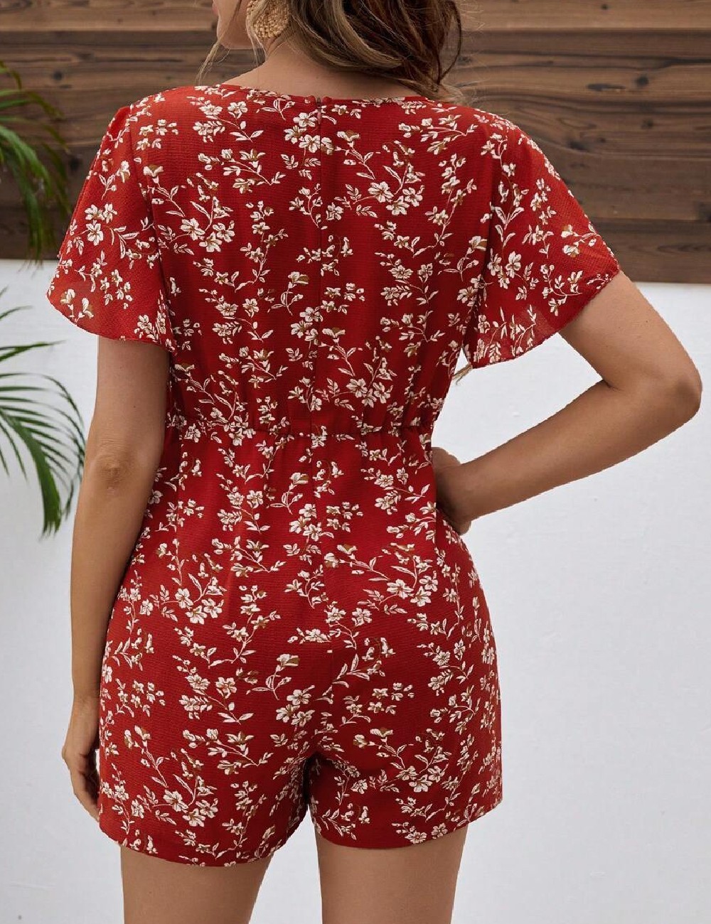 Salopeta SHEIN Maternity, rosu - 1 | YEO