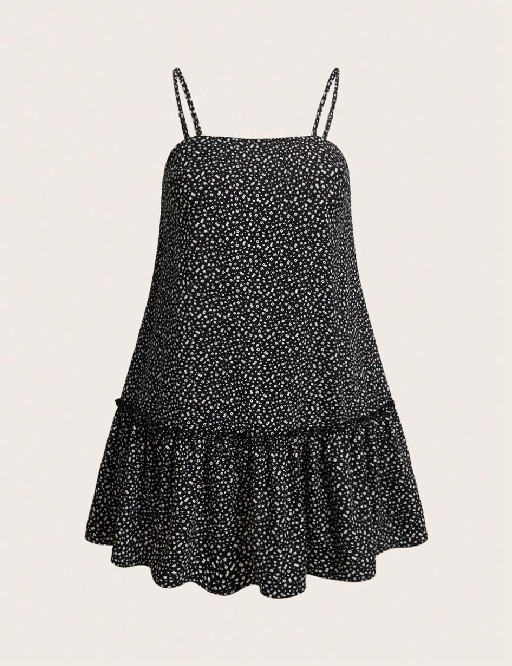 Rochie scurta SHEIN CURVE, negru