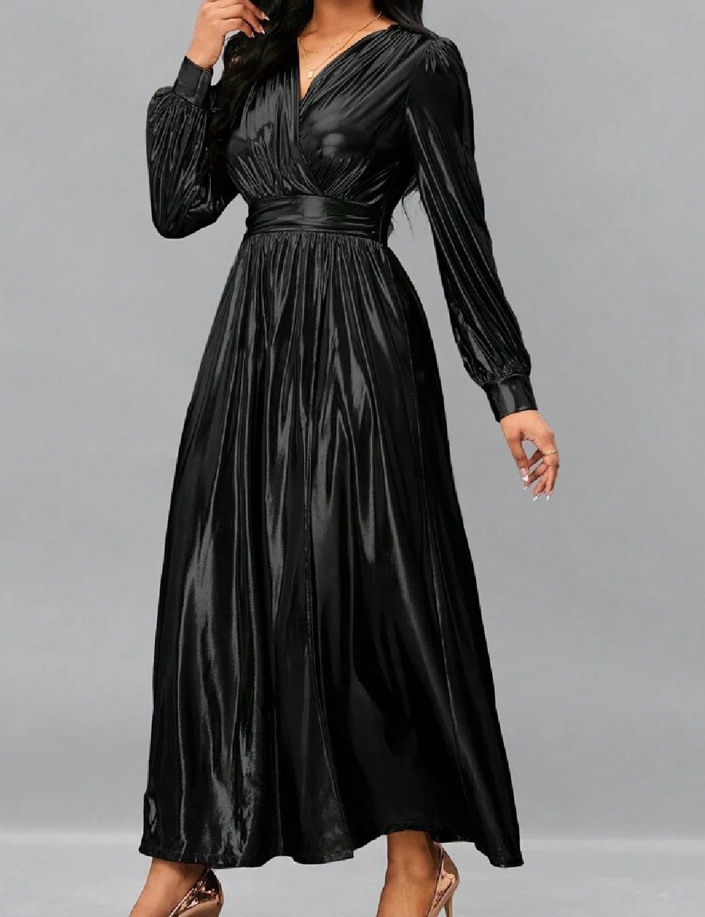Rochie lunga SHEIN, negru - 1 | YEO