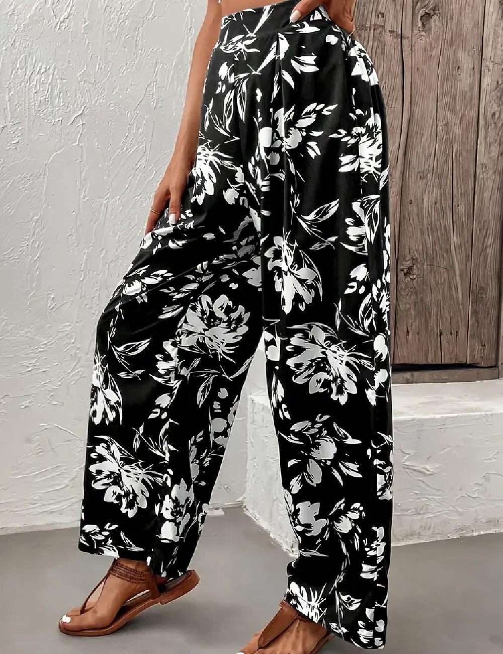 Pantaloni Emery Rose, negru