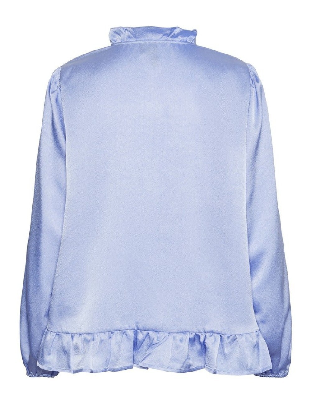 Bluza Pieces, albastru - 1 | YEO