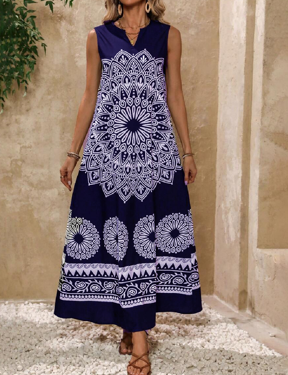 Rochie lunga SHEIN, bleumarin