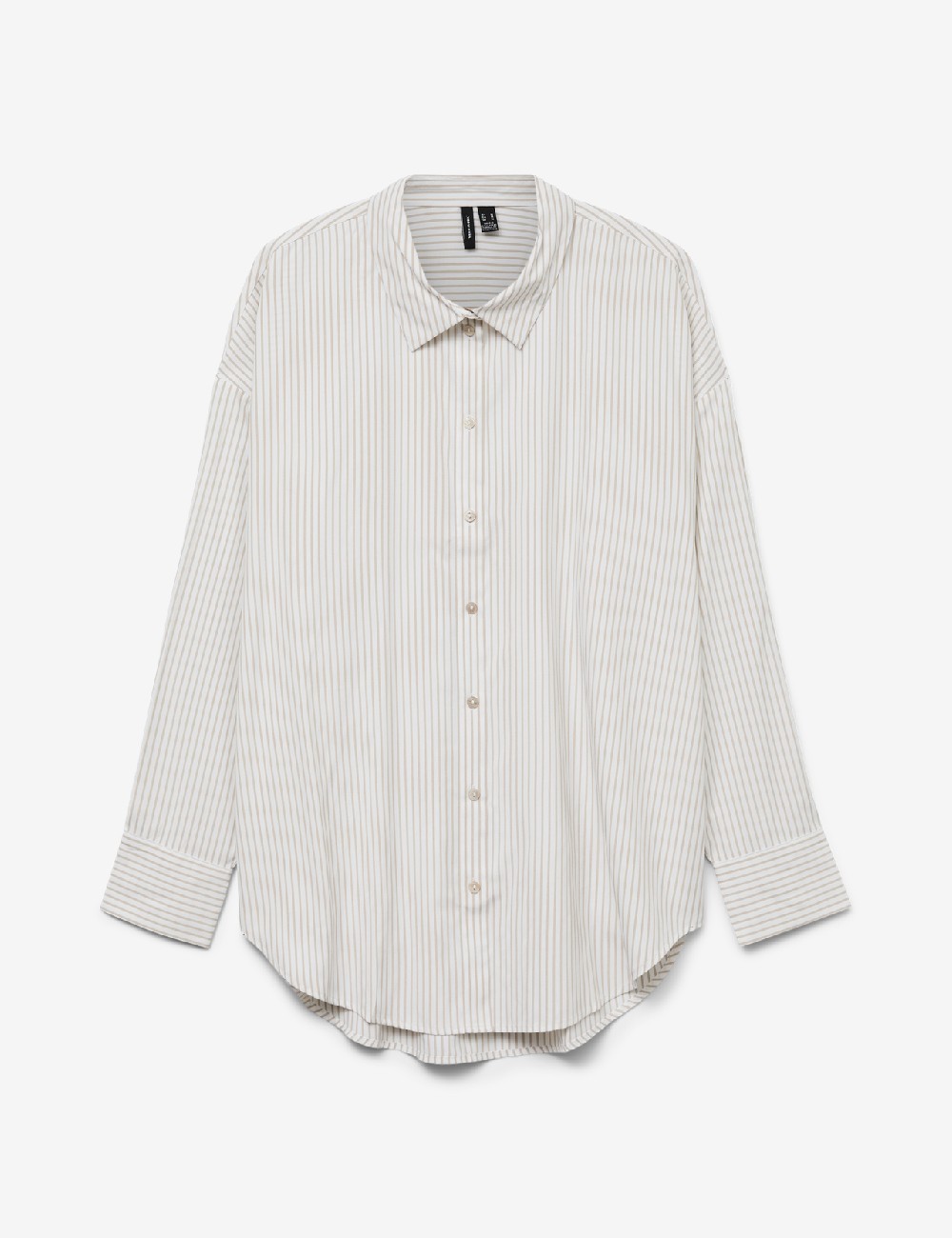 Camasa Vero Moda, alb/maro - 1 | YEO