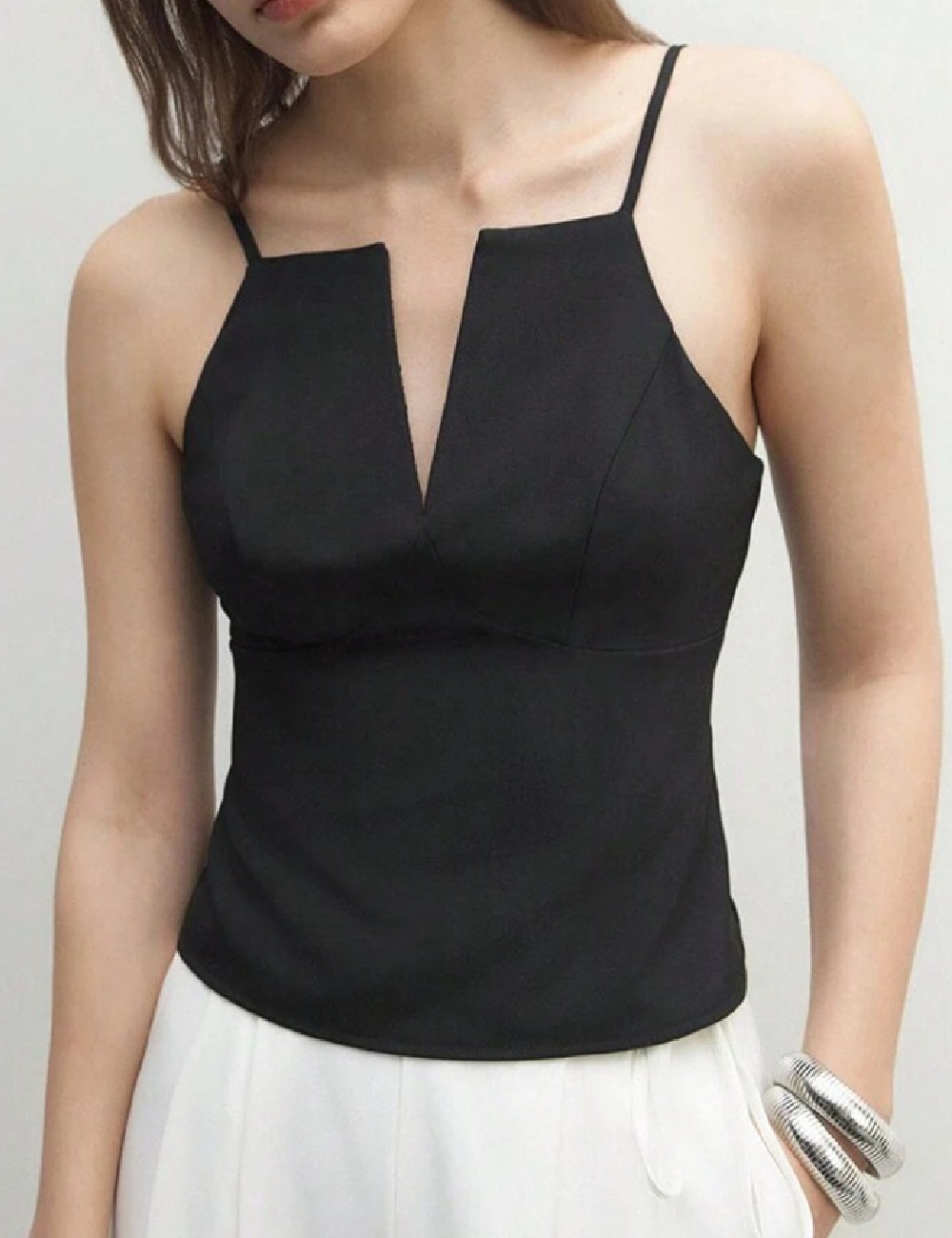 Top SHEIN, negru - 1 | YEO