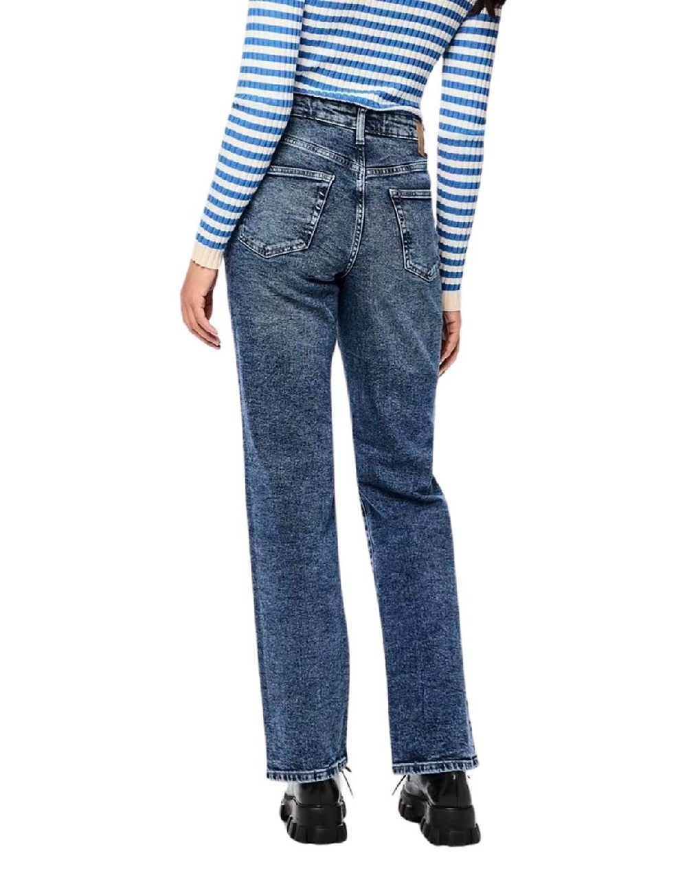 Blugi Pieces, bleumarin - 1 | YEO
