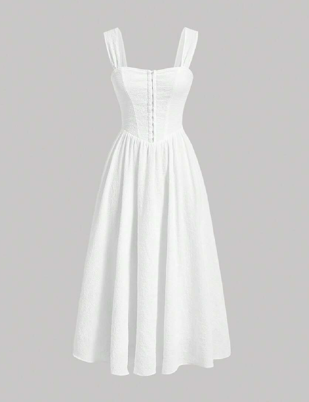 Rochie medie SHEIN, alb